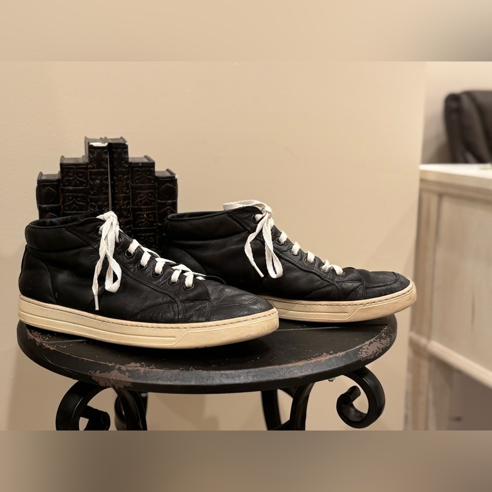 Prada Black High-Top Men's Sneakers